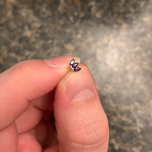 BVLA amethyst marquis Threadless end